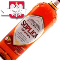 Soplica Quitten Likör Pigwowa 26% vol. 500ml + 1 Glas Gratis