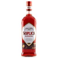 Soplica Pflaume Likör Sliwkowa 26% vol. 500ml + 1 Glas Gratis