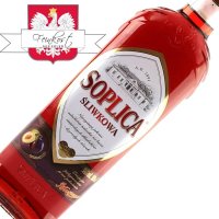 Soplica Pflaume Likör Sliwkowa 26% vol. 500ml + 1 Glas Gratis