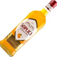 Soplica Aprikose Likör Morelowa 28% vol. 500ml + 1 Glas Gratis