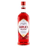 Soplica Himbeere Likör Malinowa 26% vol. 500ml + 1 Glas Gratis