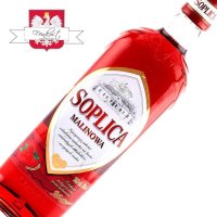 Soplica Himbeere Likör Malinowa 26% vol. 500ml + 1 Glas Gratis