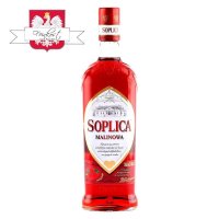 Soplica Himbeere Likör Malinowa 26% vol. 500ml + 1 Glas Gratis
