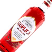 Soplica Himbeere Likör Malinowa 26% vol. 500ml + 1 Glas Gratis
