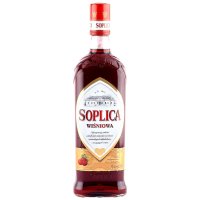 Soplica Kirsche Likör Wisniowa 26% vol. 500ml + 1 Glas Gratis
