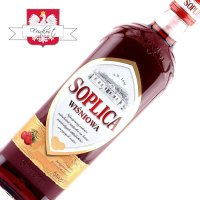 Soplica Kirsche Likör Wisniowa 26% vol. 500ml + 1 Glas Gratis