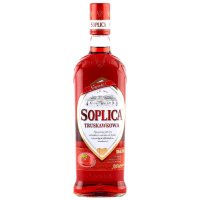 Soplica Erdbeer Likör Truskawkowa 26% vol. 500ml + 1 Glas Gratis