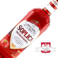 Soplica Erdbeer Likör Truskawkowa 26% vol. 500ml + 1 Glas Gratis