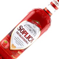 Soplica Erdbeer Likör Truskawkowa 26% vol. 500ml + 1 Glas Gratis
